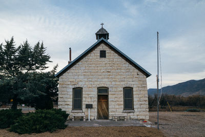 Exterior of building against sky