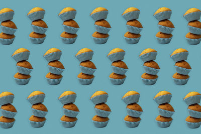 High angle view of multi colored balloons