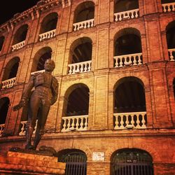 Low angle view of historical building