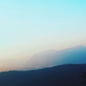 Scenic view of mountains