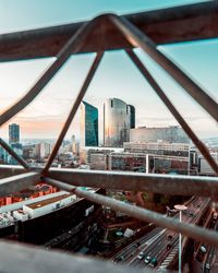 View of bridge in city