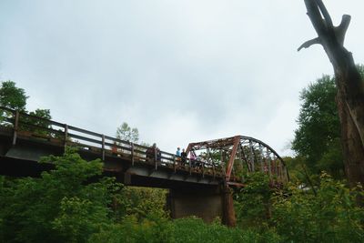 Low angle view of bridge