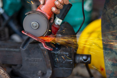 Man working in factory