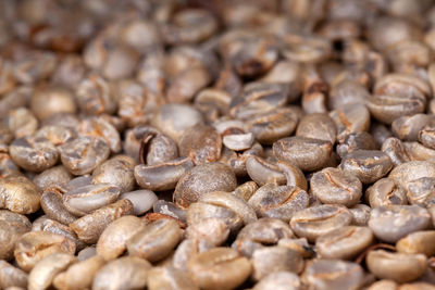 Full frame shot of coffee beans