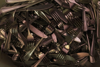 Full frame shot of pipes