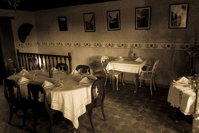 Empty chairs