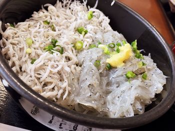 Close-up of food in bowl