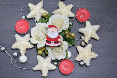 Close-up of christmas decoration