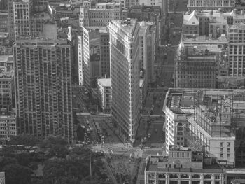 Aerial view of cityscape