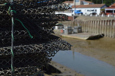 Close-up of cropped object