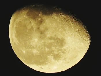 Close-up of moon in sky