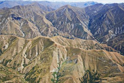 Aerial view of a valley