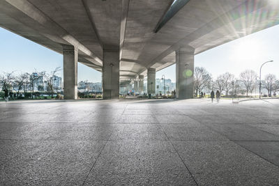 View of bridge in city