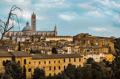 View of siena, tuscany, italy