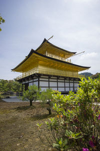 Built structure by building against sky