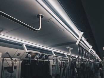 Low angle view of train