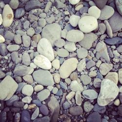 Full frame shot of stones