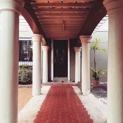 Corridor of building