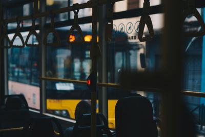 Train in bus