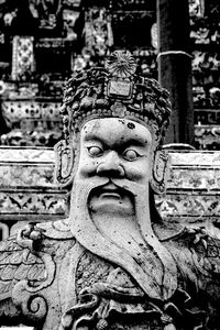 Close-up of buddha statue