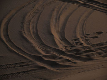 Full frame shot of sand dune