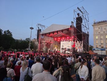 crowd