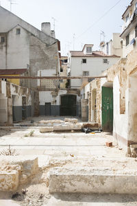 View of residential buildings