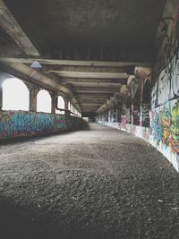 Graffiti on bridge