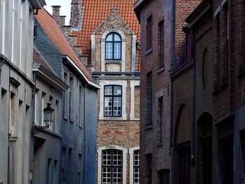 Low angle view of historic building