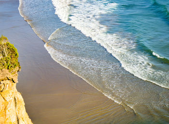 Close-up of sea shore