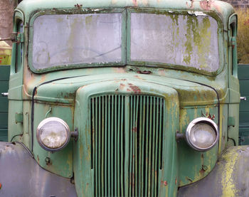 Old rusty car