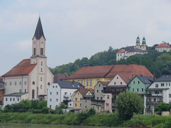 Passau at the danube river