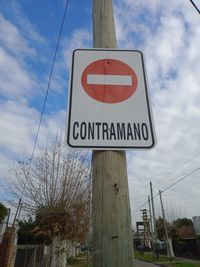 sign
