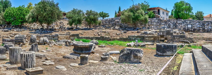 Old ruins of building