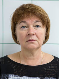 Portrait of young woman