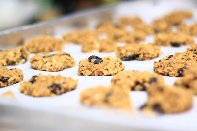 Close-up of cookies