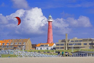 Lighthouse against sky