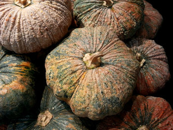 Full frame shot of pumpkins