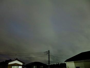 Low angle view of buildings against sky