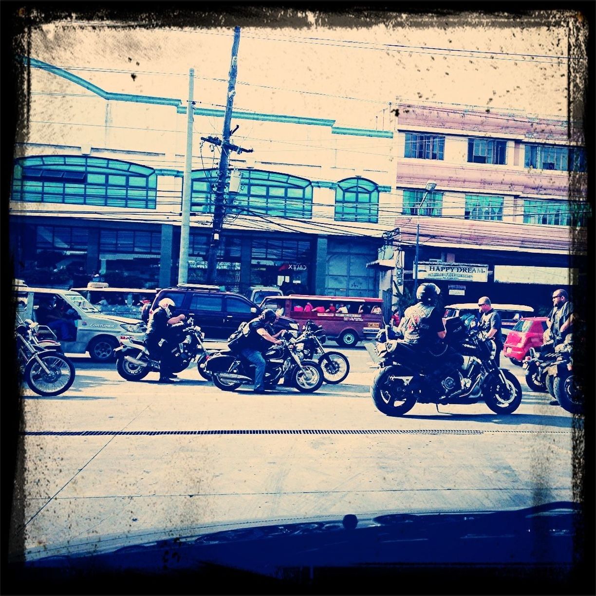 Outsider MC riders