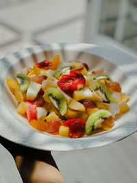 Close-up of food in plate