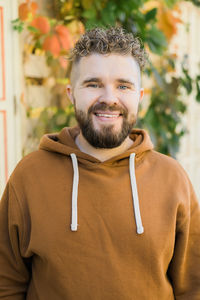 Portrait of young man