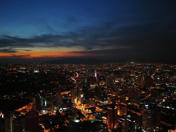 Aerial view of cityscape