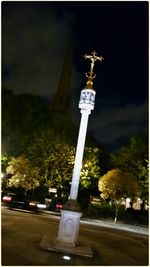 Road with trees in background
