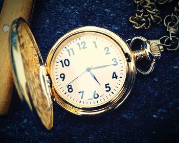 Close-up of clock
