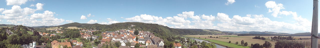 Panoramic shot of landscape against cloudy sky