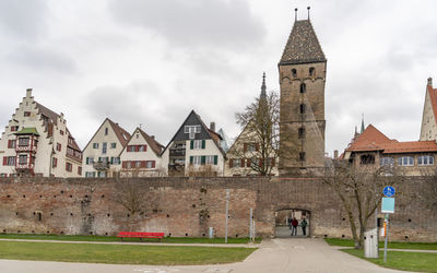 Impression of ulm, a city in a state named baden-wuerttemberg in southwestern germany