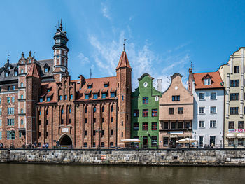 Buildings at waterfront