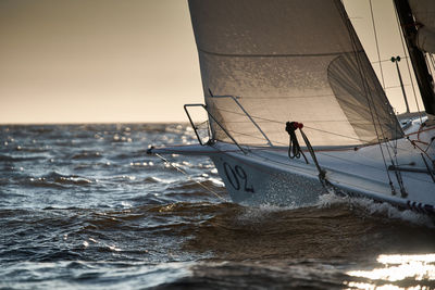 Boat in sea