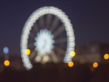 Blurred motion of blurred motion of tunnel